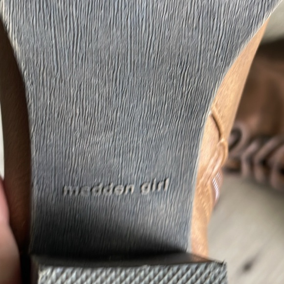 Madden Girl Westmont brown laced up booties - Picture 7 of 8